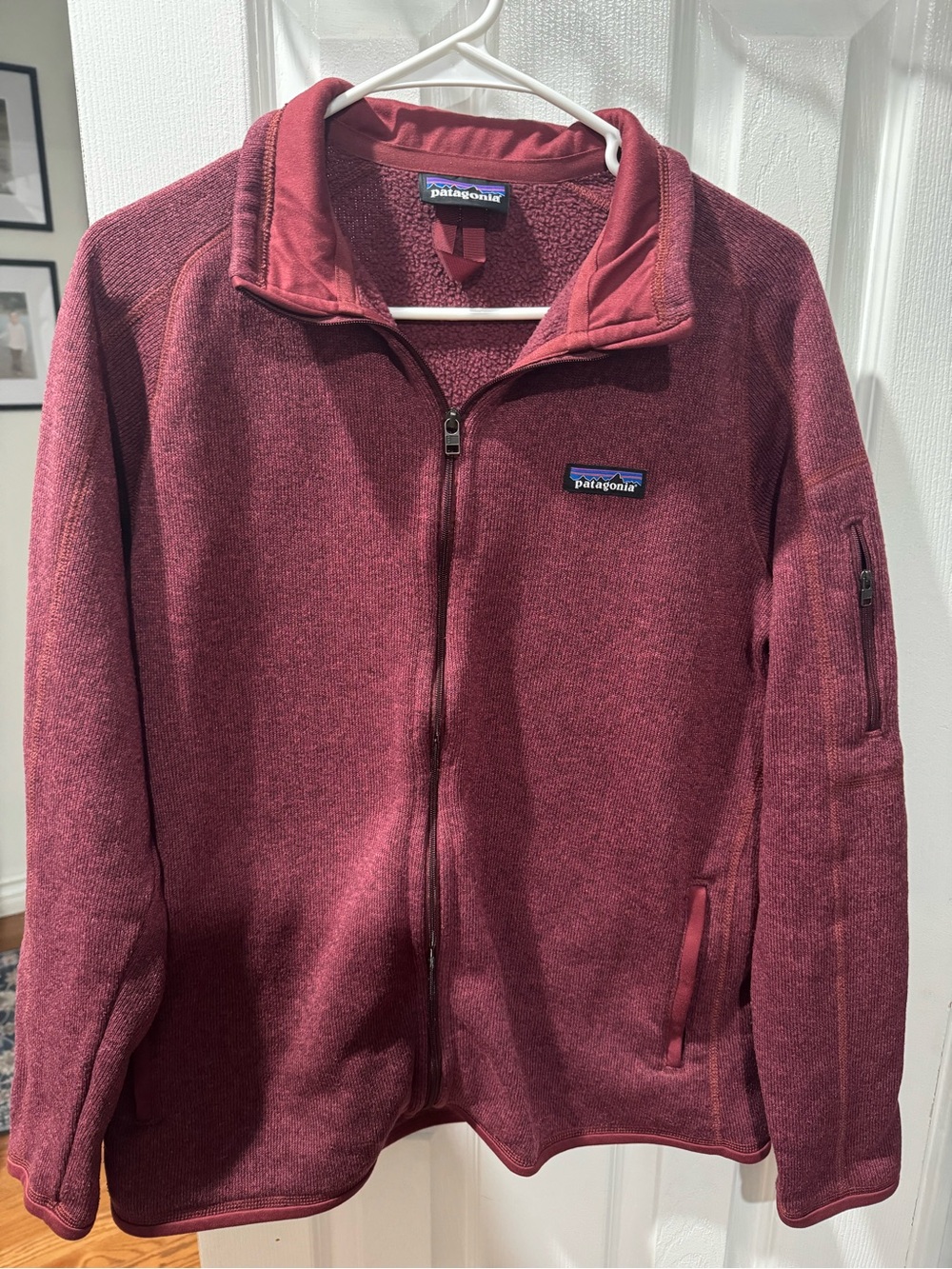 Patagonia Full-Zip Fleece Jacket - Berry